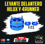 Kit de Levante Delantero de 2 Pulgadas para Toyota Hilux Revo, Vigo y FJ Cruiser