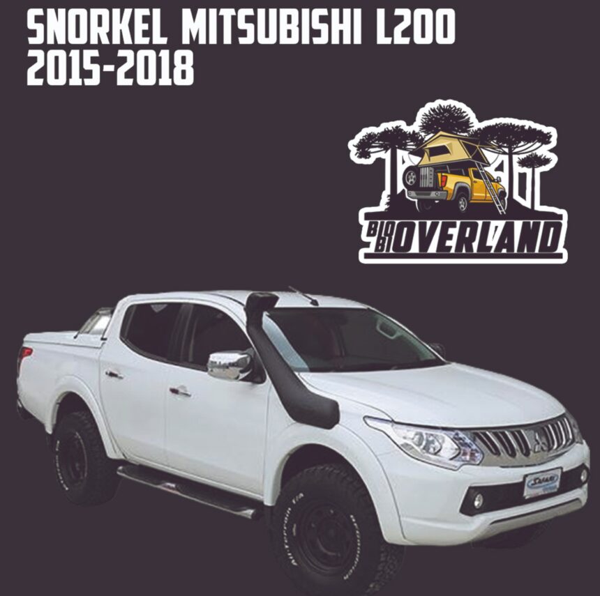 Emblema Auto Per Mitsubishi L200 2015-2018 - Adesivo Distintivo Per Cofano Anteriore/Posteriore
