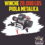 Winche 20000 Libras 12V - Bio Bio Overland