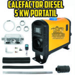 Calefactor Diesel 5kw Portátil 12v Para Camper