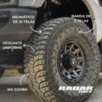 NEUMÁTICO 265/75R16 RADAR RT - Imagen 4