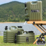 Bidon De Agua Portatil 25lts con llave Camping y Overland - Imagen 2