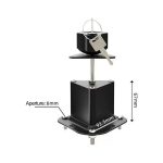 Soporte de Bidón Plano Acero Inoxidable con Llave – Compatible 1 a 8 Galones - Imagen 3