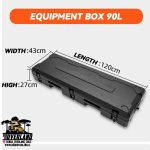Tool Box 90 Litros con Bombines Hidráulicos – Caja Overland Heavy Duty 4x4