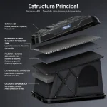 Carpa de techo rígida ABS Ralco - Imagen 9